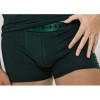 Μπόξερ εφαρμοστό πράσινο με πράσινο λάστιχο 610