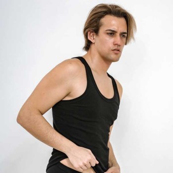 Φανελάκι μαύρο ανδρικό 18