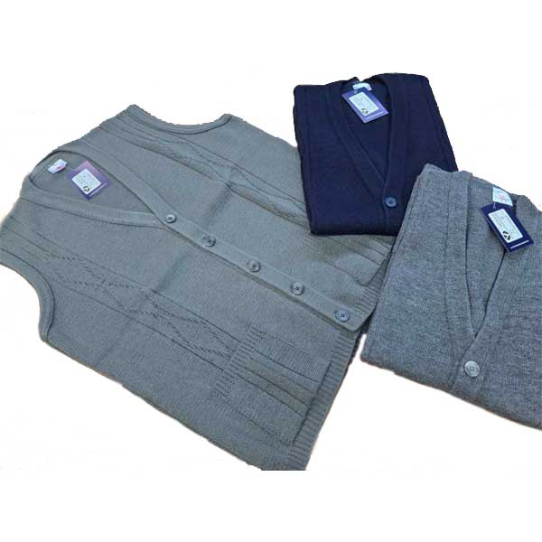 Γιλέκο πλεκτό γκρι