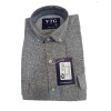 Πουκάμισο φανέλα γκρι