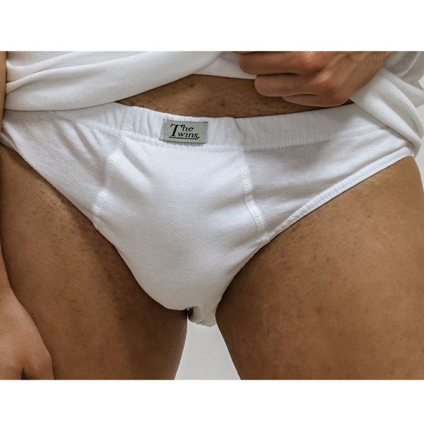 Σλιπ λευκό με λάστιχο 132