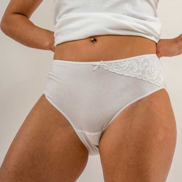 Κυλοτάκι 3/4 άσπρο 434