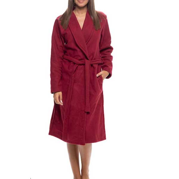 Ρόμπα σταυρωτή μακριά φλις